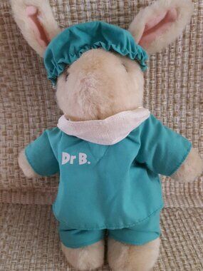 Stuffed Animal Scrubs Telefora 2001 Dr.B